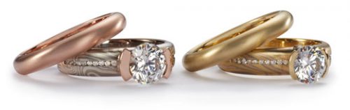diamond engagement ring sets