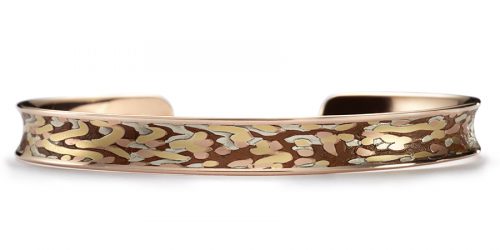 Contour cuff bracelet for women designed in Minneapolis by George Sawyer Design